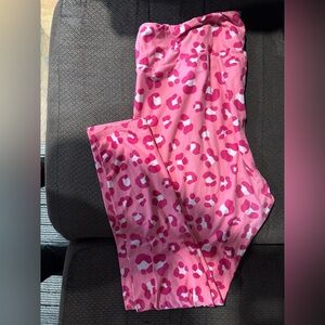 Pink Leopard Print Lularoe TC2 Legging